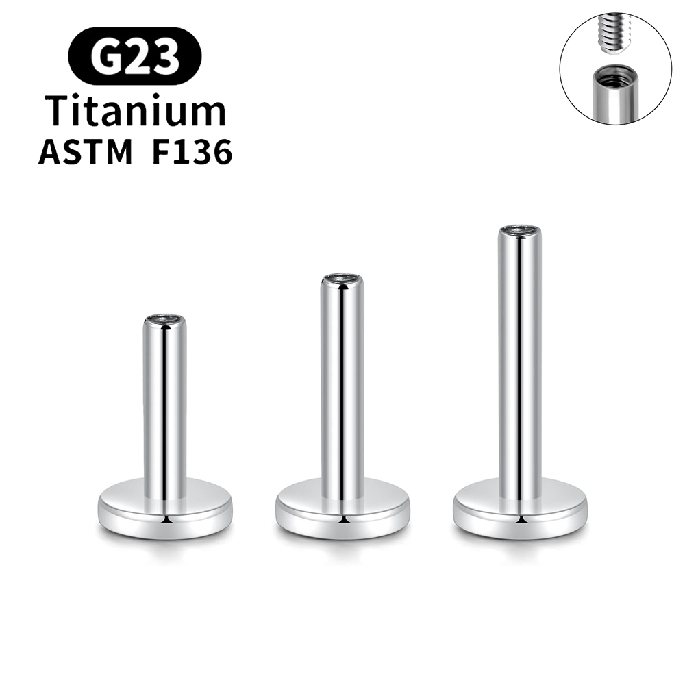 10PCS G23 Titanium Piercing In - Body Jewelry Internally Threaded recensione e prezzo
