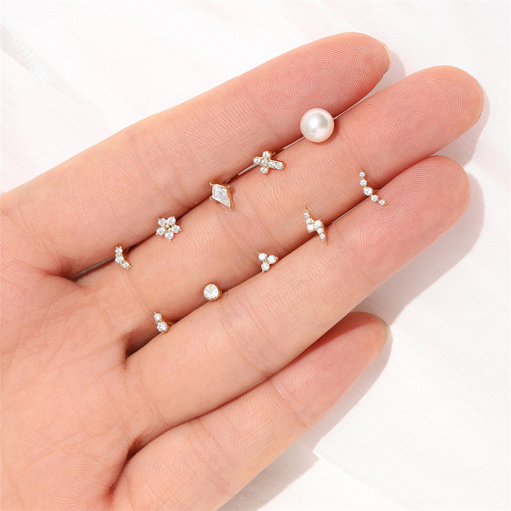 AIDE Real 14K Solid Gold Color - Body Jewelry Real Gold recensione e prezzo