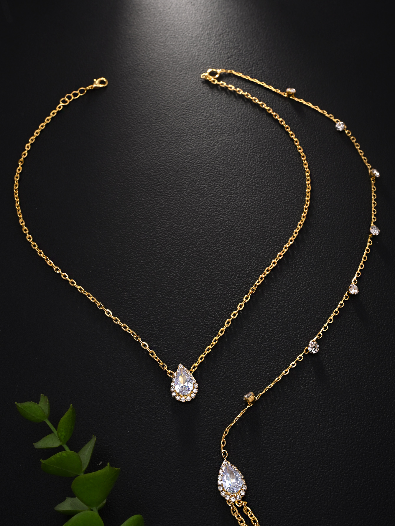 Hot style zircon back chain br - Body Jewelry Back recensione e prezzo