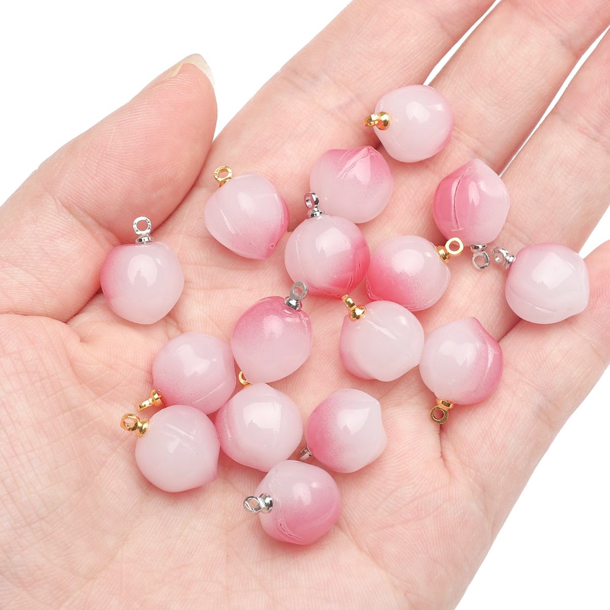 13X17mm 5pcs/Bag Glass Pendant - Body Jewelry Unique recensione e prezzo