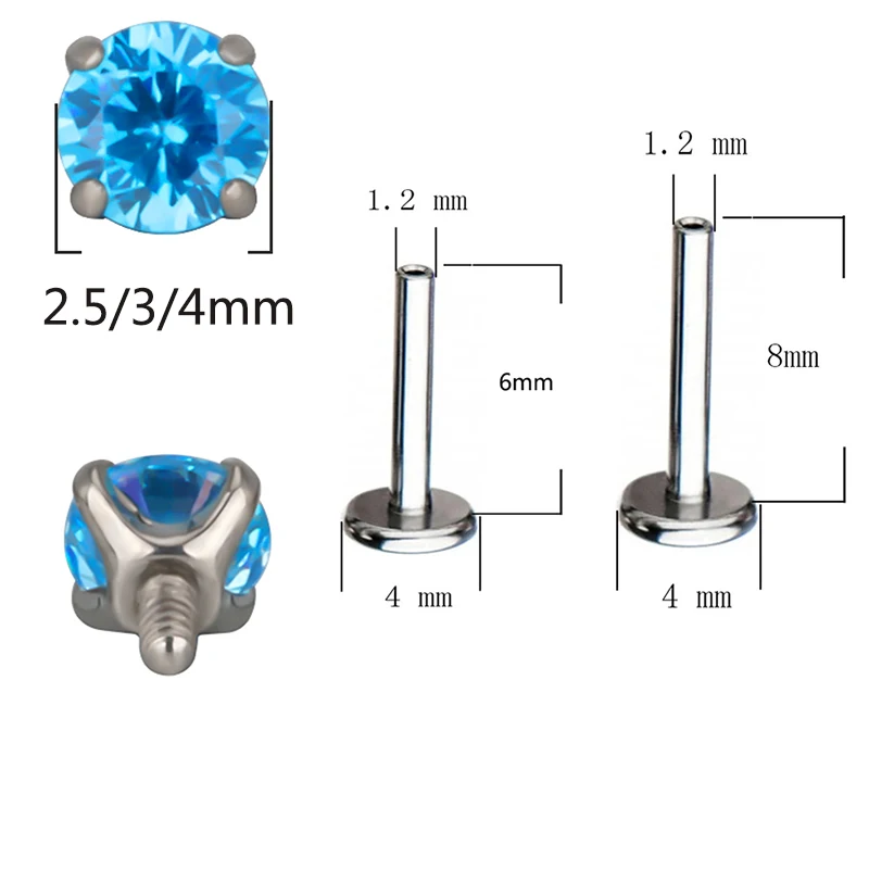 ASTM F136 Titanium PIERC Ear L - Nipple Bar Curved recensione e prezzo