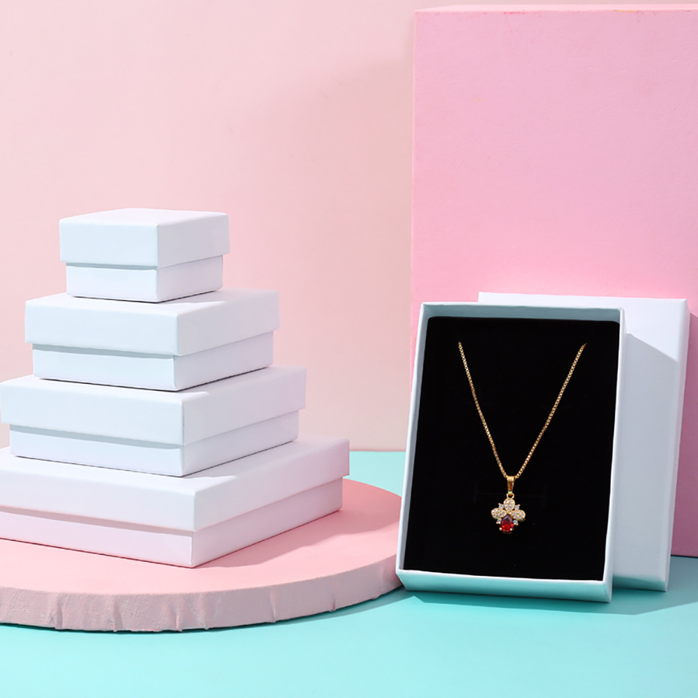 30pcs/Lot White Jewelry Box Ne - Body Jewelry Display recensione e prezzo