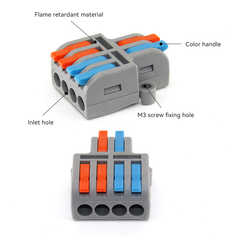 1/5/10 PCS Mini Fast Wiring Ca - Threadless Push Pin recensione e prezzo