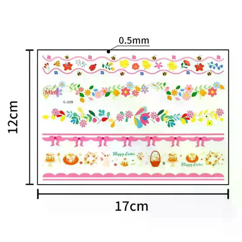 Easter Temporary Tattoo Sticke - Body Jewelry Eyebrow recensione e prezzo