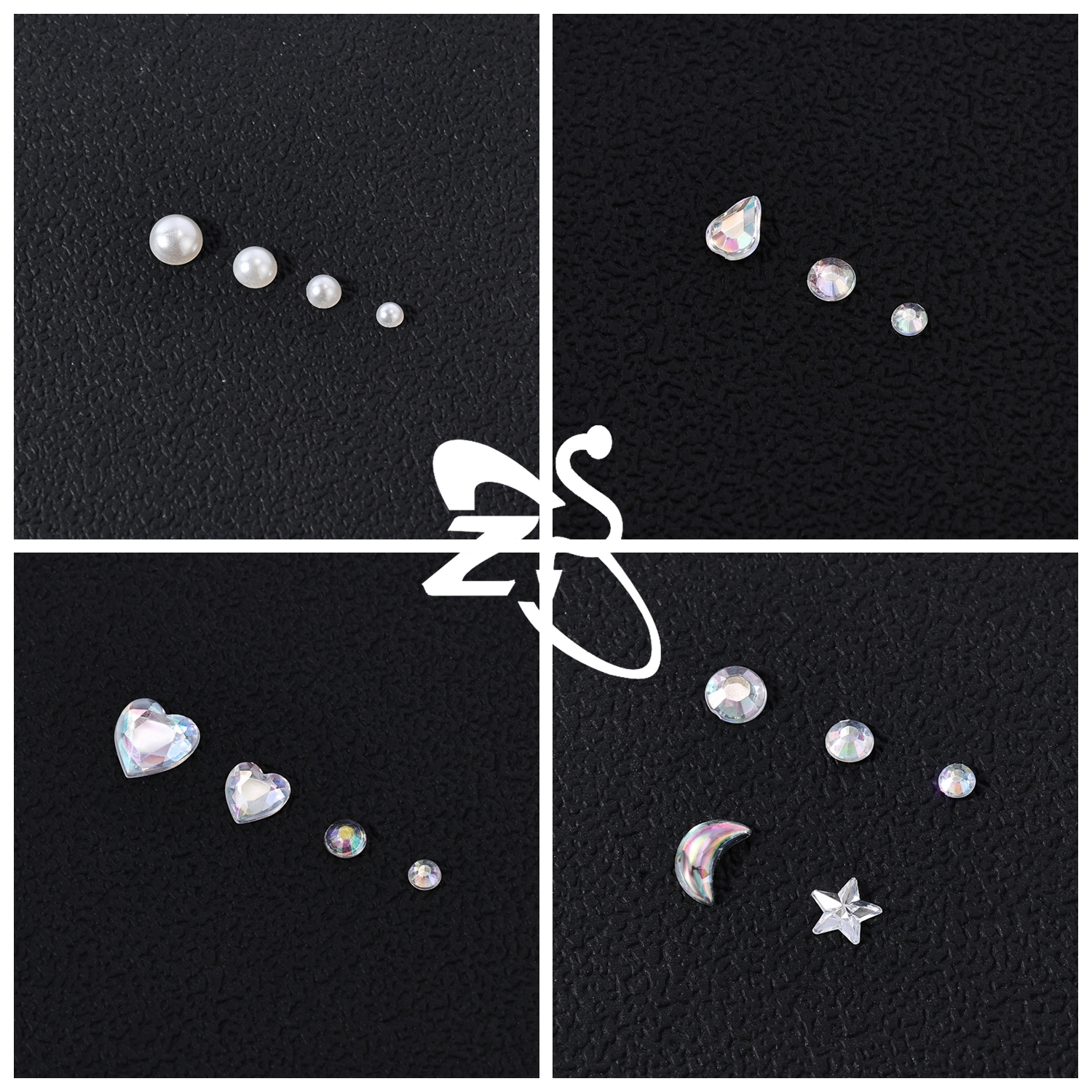 ZS 1 Set 3D Colorful Rhineston - Body Jewelry Eyebrow recensione e prezzo