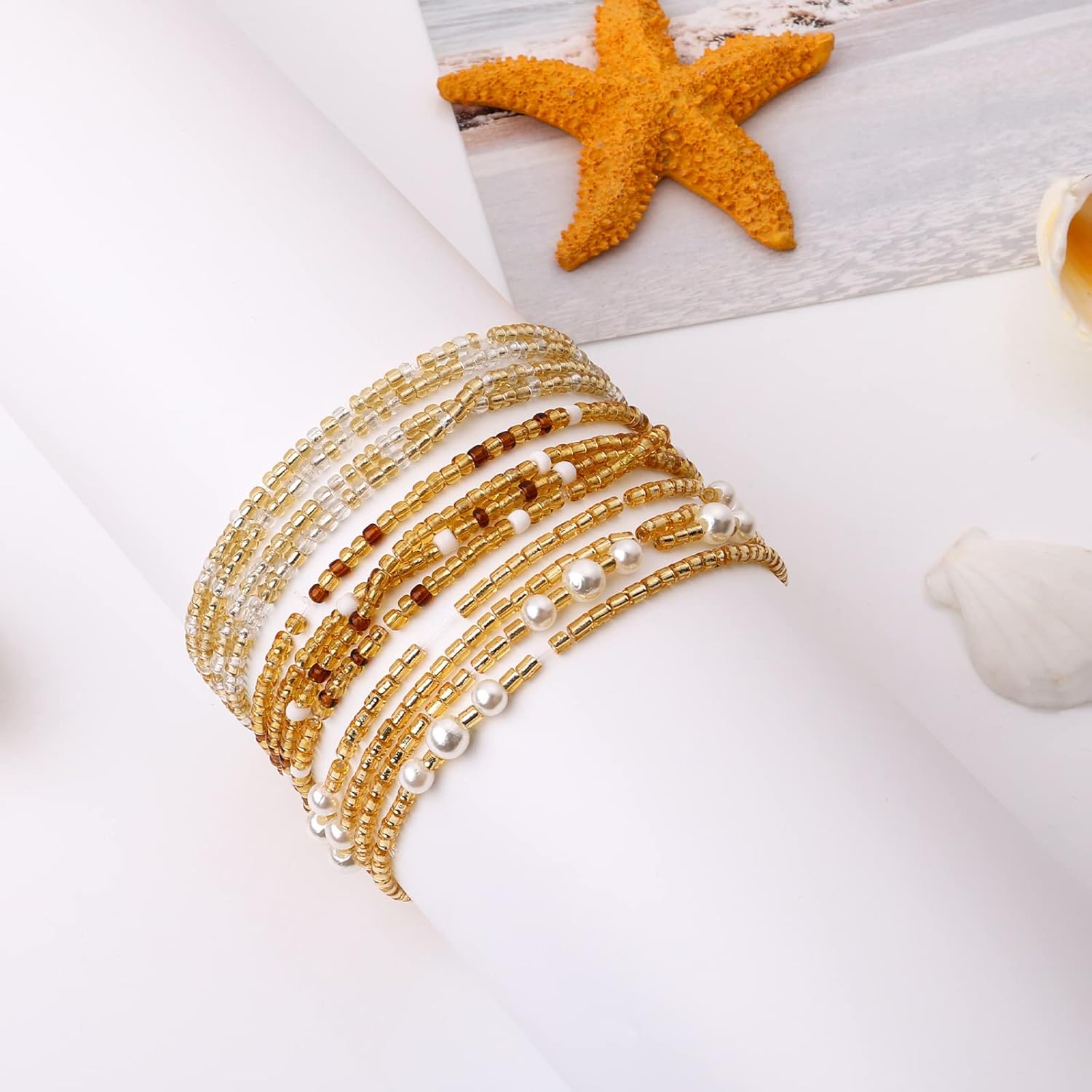Waist Beads for Women Belly Be - Body Jewelry Women recensione e prezzo