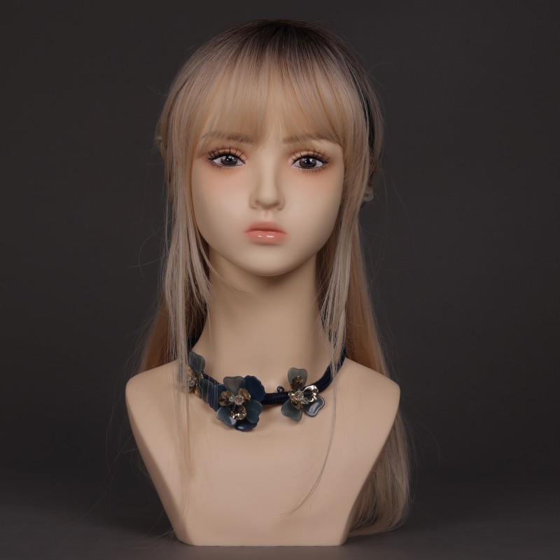 Realistic Bust Wig Head For Wi - Body Jewelry Display recensione e prezzo