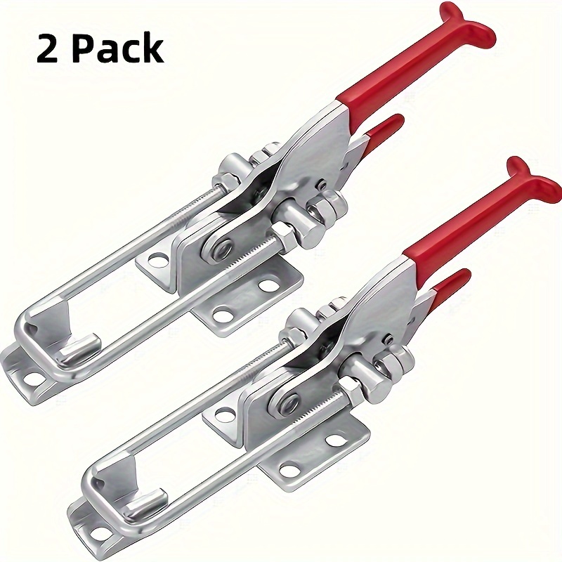 2Pcs Heavy-Duty Clamps Adjusta - Threadless Push Pin recensione e prezzo