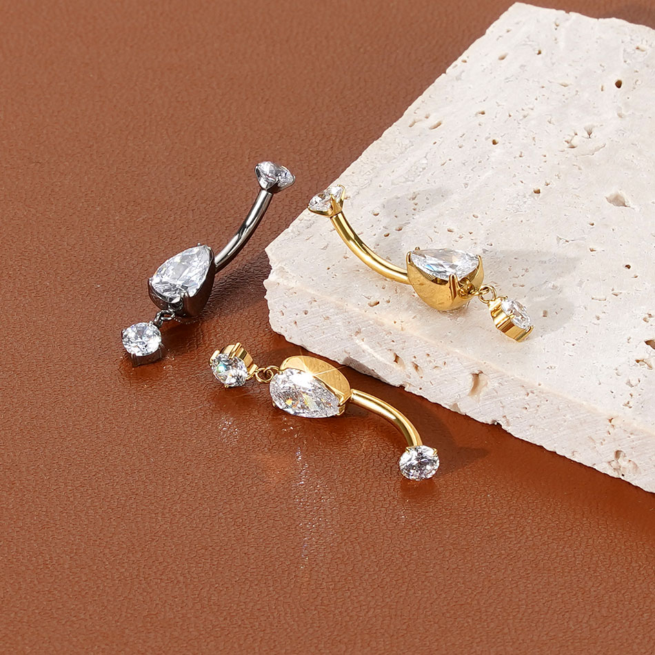 1/5PCS Titanium Crystal Zircon - Zoor Body Jewelry recensione e prezzo