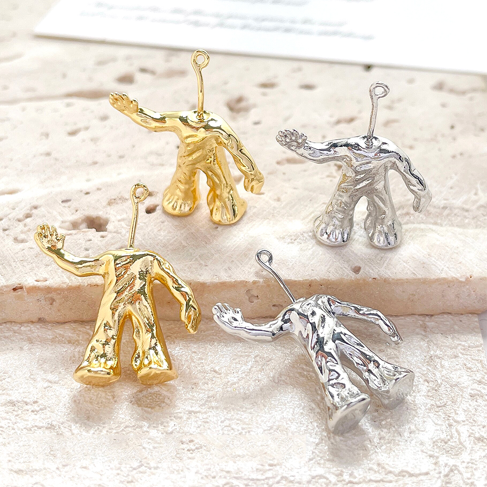 2 Pieces Copper Plated Real Go - Body Jewelry Real Gold recensione e prezzo