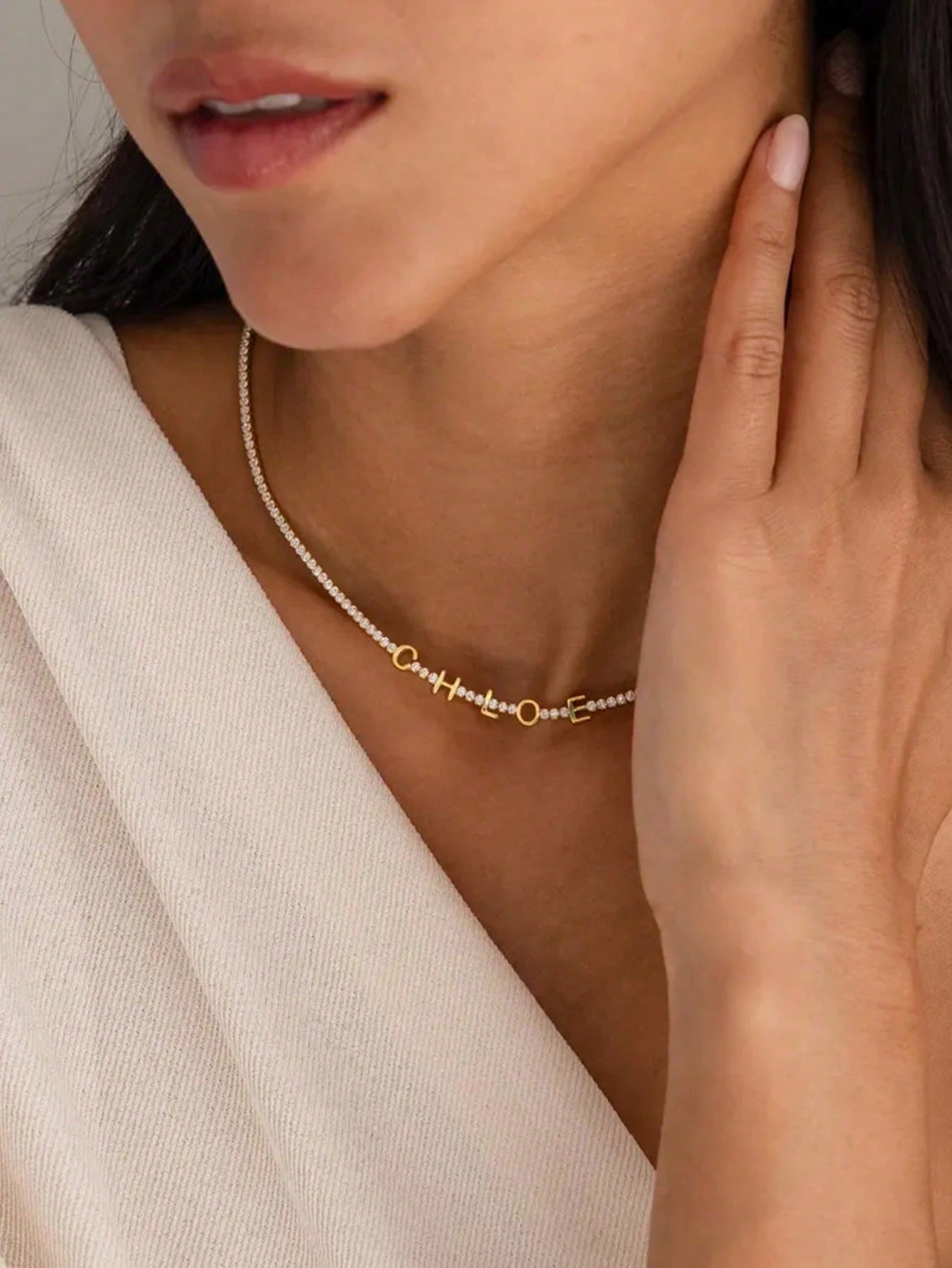 DOREMI Custom Name Tennis Neck - Body Jewelry Unique recensione e prezzo