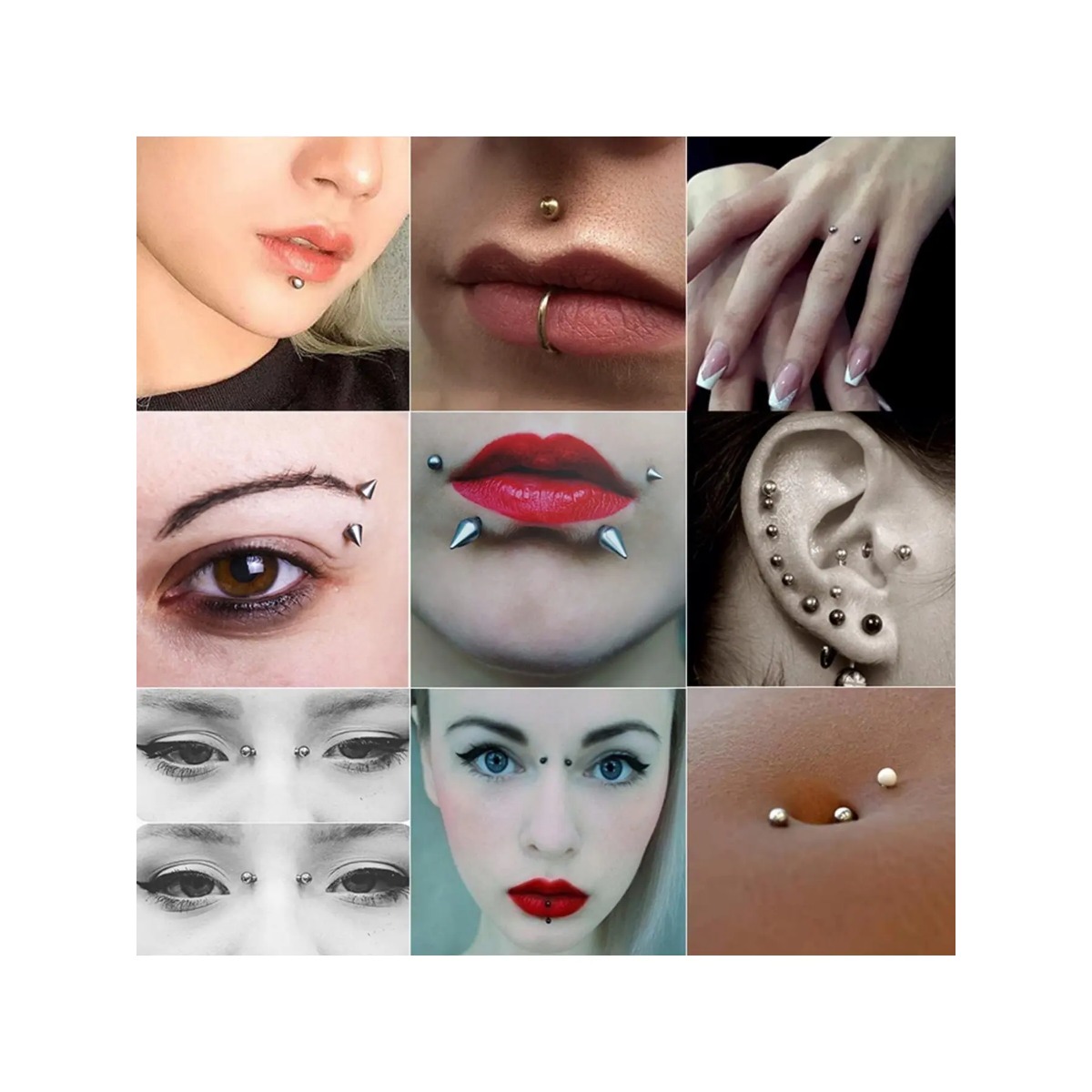 Non-Piercing Fake Eyebrow & Li - Body Jewelry Eyebrow recensione e prezzo