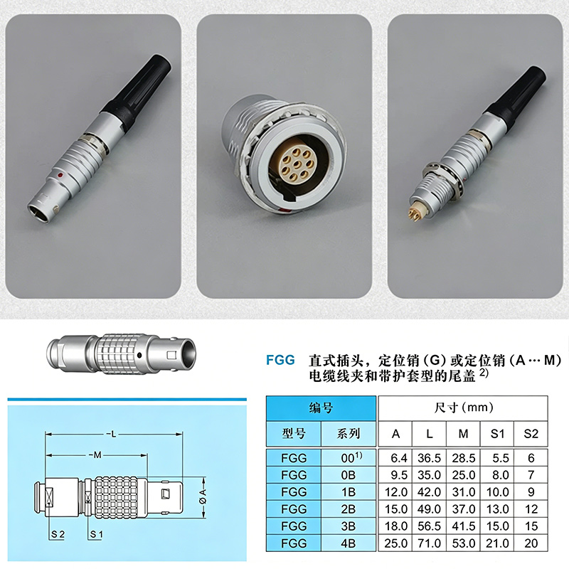 FGG LEMO Compatible Push-pull  - Threadless Push Pin recensione e prezzo