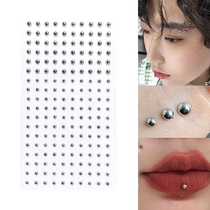 Diamond Sticker Fake Nose Stud - Body Jewelry Eyebrow recensione e prezzo