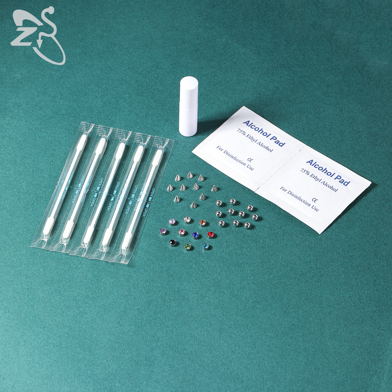 ZS 1 Set Fake Eyebrow Ring Men - Body Jewelry Eyebrow recensione e prezzo