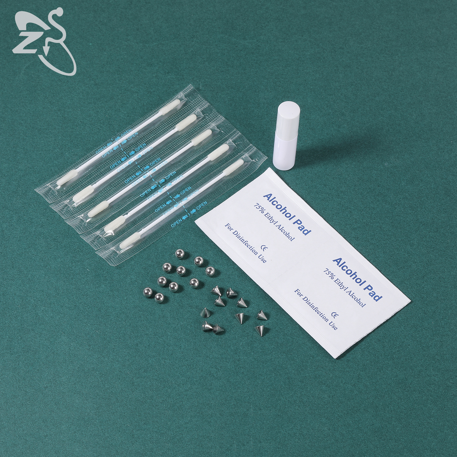 ZS 1 Set Fake Eyebrow Ring Men - Body Jewelry Eyebrow recensione e prezzo
