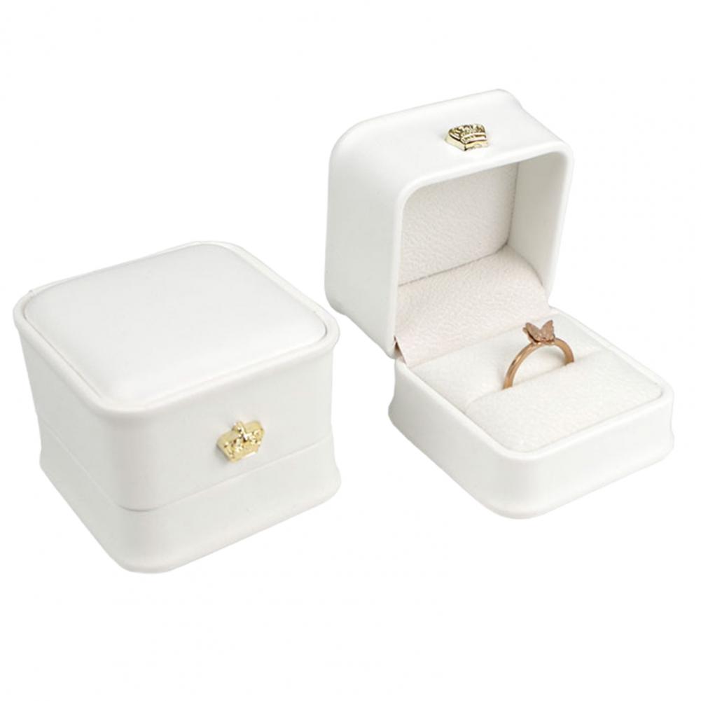 Engagement Wedding Ring Box Sq - Body Jewelry Display recensione e prezzo
