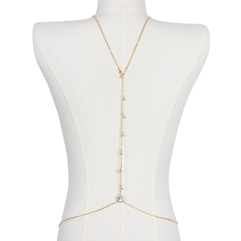 Bride Backless Rhinestone Wate - Body Jewelry Back recensione e prezzo