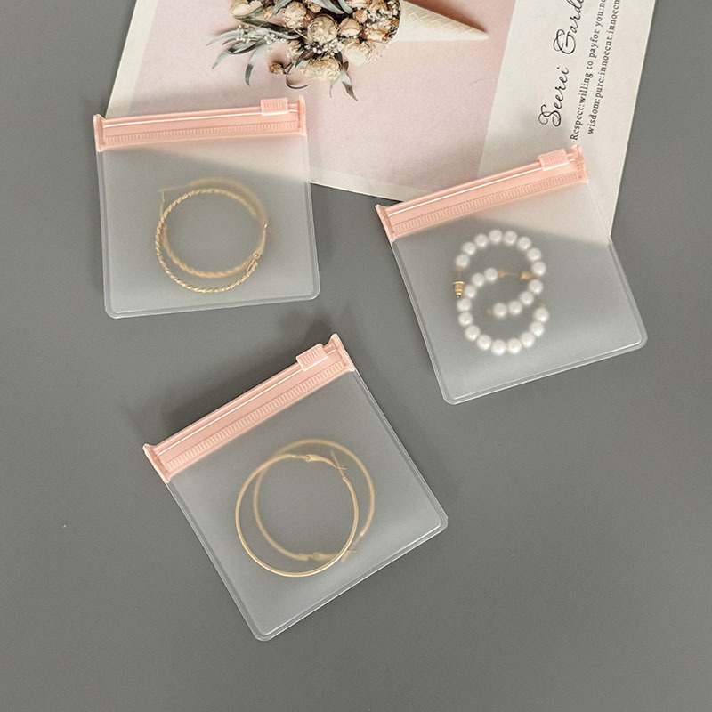 50pcs Pink Zipper Jewelry Pouc - Body Jewelry Display recensione e prezzo