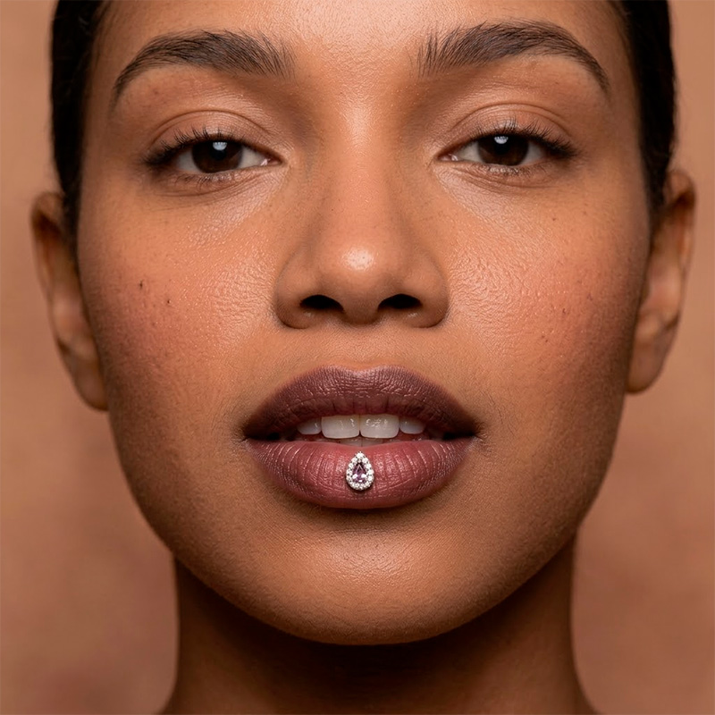 316L Stainless Steel Labret St - Body Jewelry Back recensione e prezzo