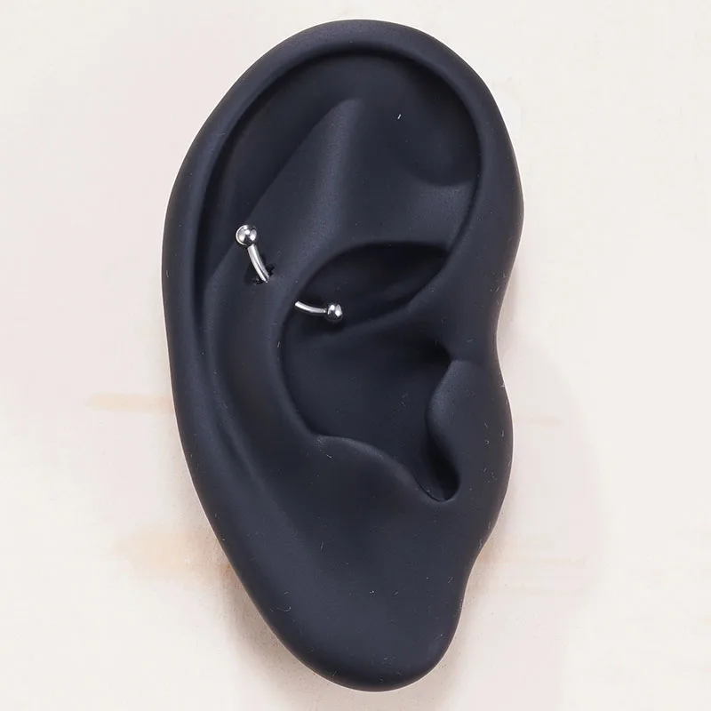 ASTM F136 Titanium PIERC Eyebr - Nipple Bar Curved recensione e prezzo