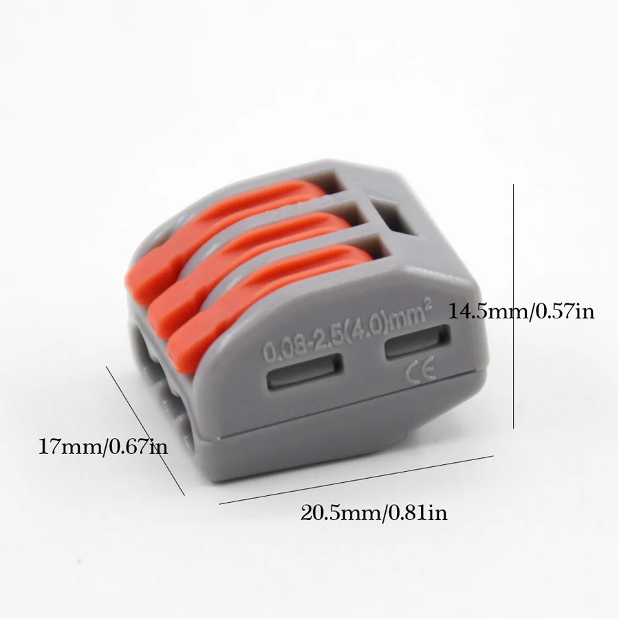30/48 Pcs Fast Wiring Connecto - Threadless Push Pin recensione e prezzo