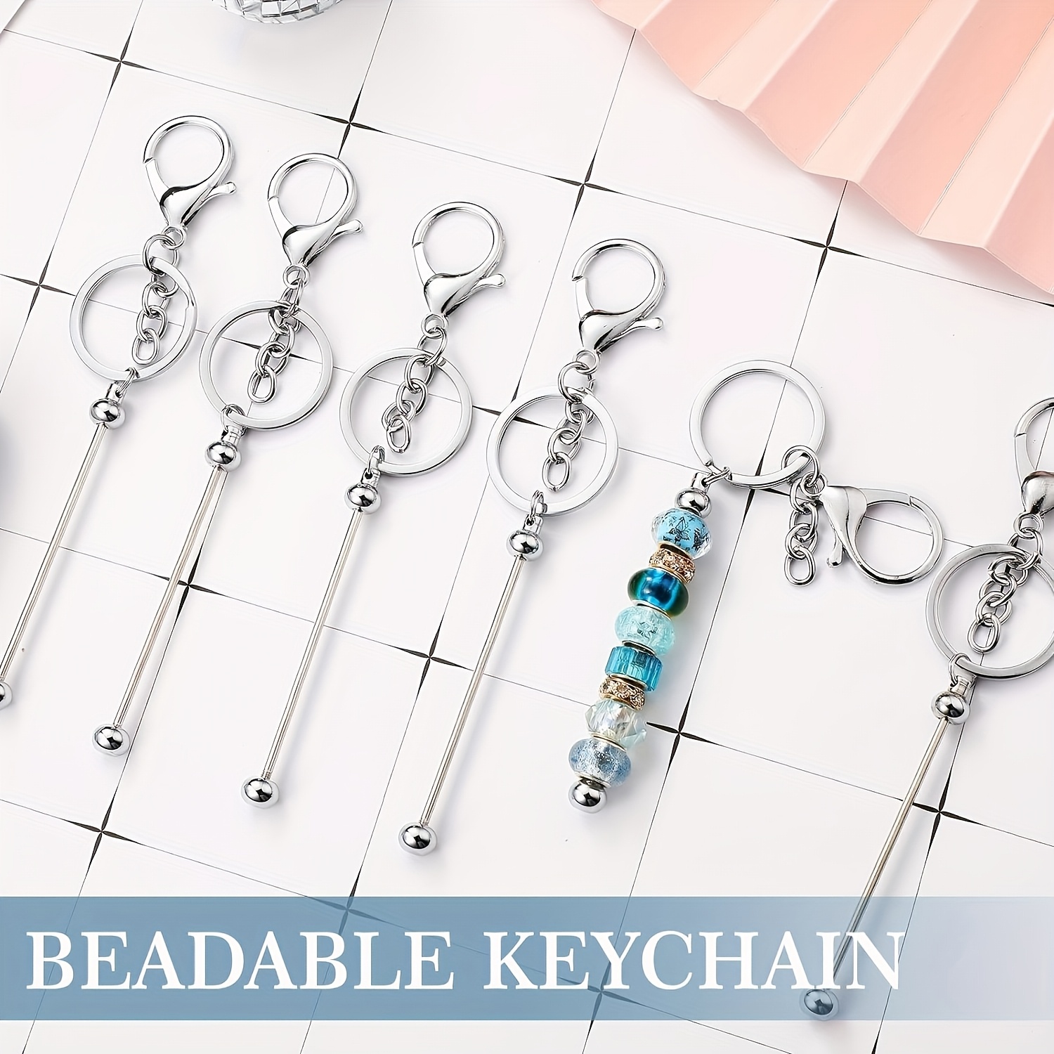 DIY Beaded Keychain Set Handma - Body Jewelry Unique recensione e prezzo