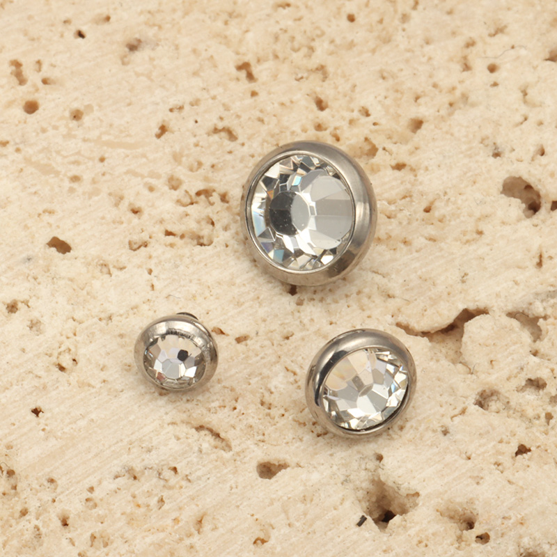 1PCS ASTM F136 Titanium Bezel  - Zoor Body Jewelry recensione e prezzo