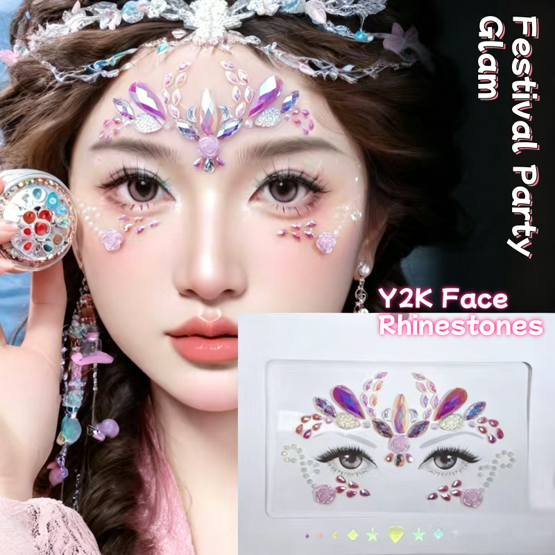 Y2K Face Rhinestones – Butterf - Body Jewelry Eyebrow recensione e prezzo