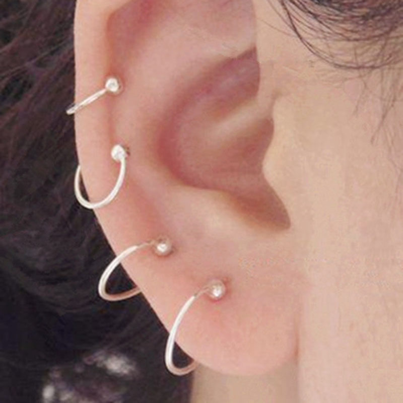 925 silver nose ring navel rin - Body Jewelry Eyebrow recensione e prezzo