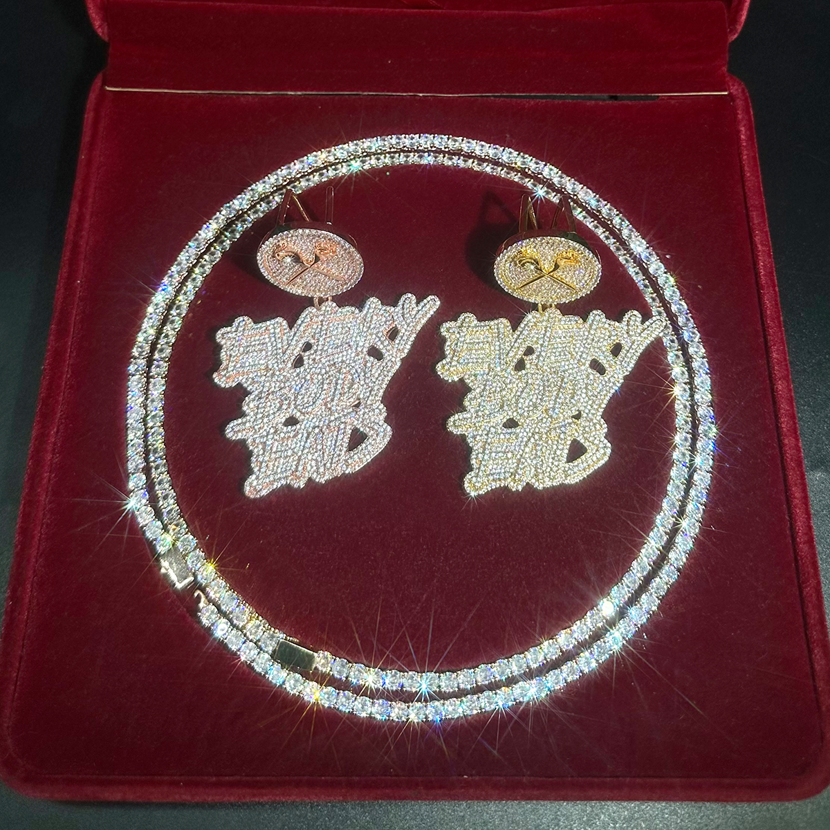 Aokaishen Iced Out Necklace Pe - Body Jewelry Real Gold recensione e prezzo