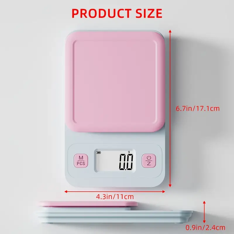 Kitchen Scale with Lcd Display - Body Jewelry Display recensione e prezzo