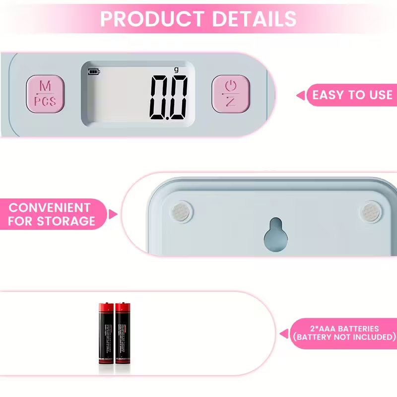 Kitchen Scale with Lcd Display - Body Jewelry Display recensione e prezzo