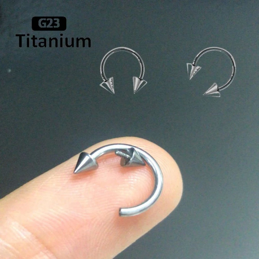 F136 Titanium Hoop Nose Rings  - Zoor Body Jewelry recensione e prezzo