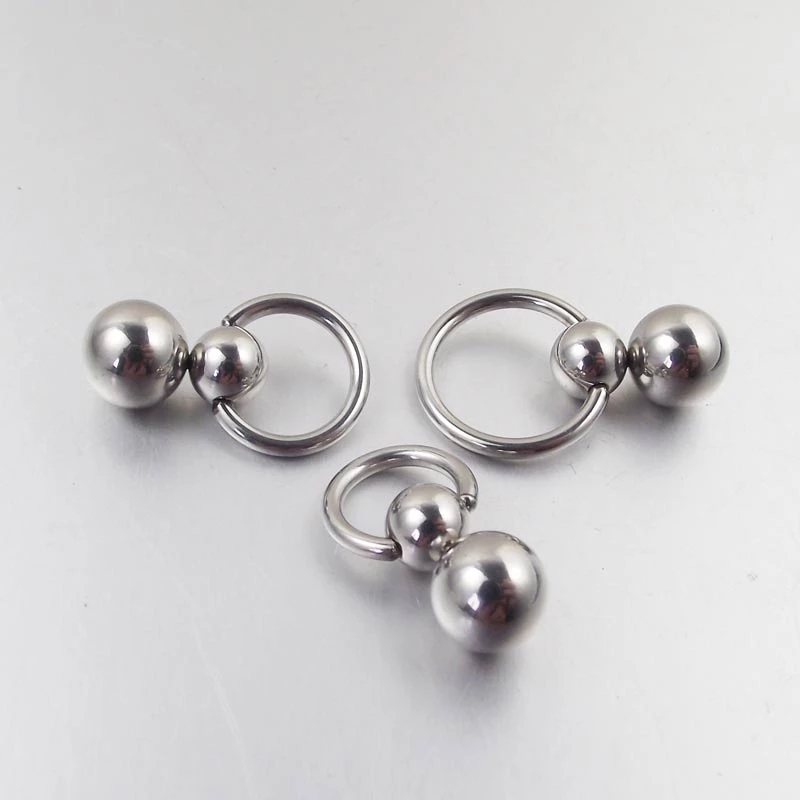 Stainless Steel Double Ball Cu - Nipple Bar Curved recensione e prezzo