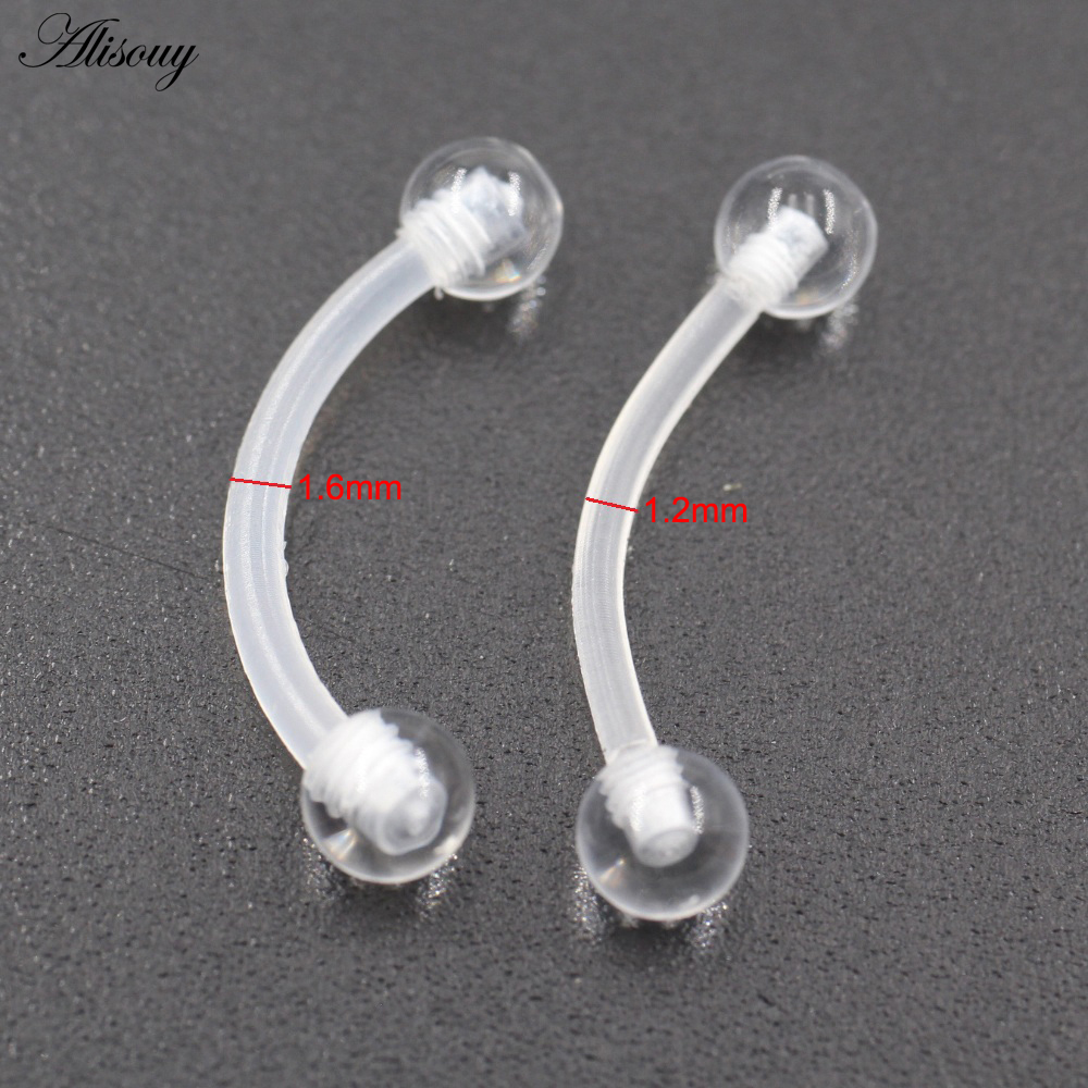 2PCS Transparent Acrylic Balls - Zoor Body Jewelry recensione e prezzo